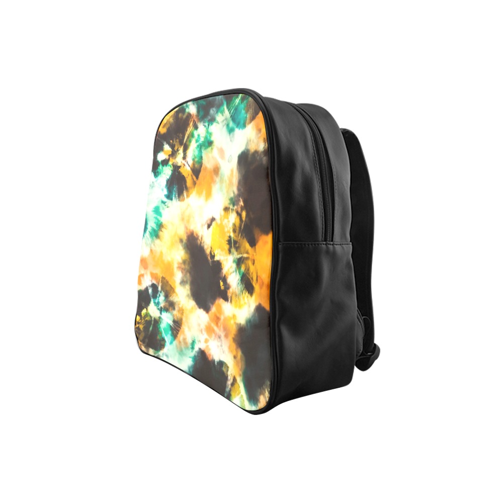 Tie dye modern colorful 23 CB School Backpack (Model 1601)(Small)