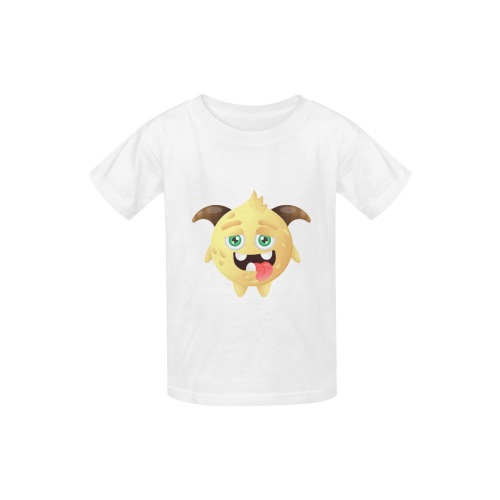 Cute funny monsters Kid's  Classic T-shirt (Model T22)