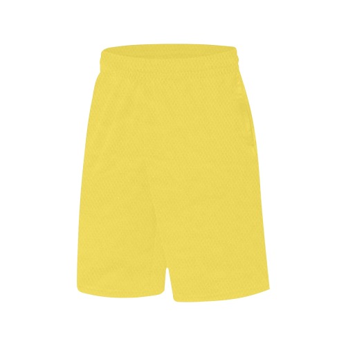 sun All Over Print Basketball Shorts with Pocket