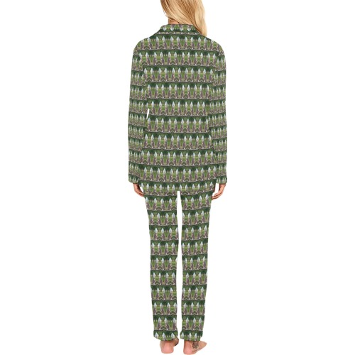 Patternator (836) Women's Long Pajama Set