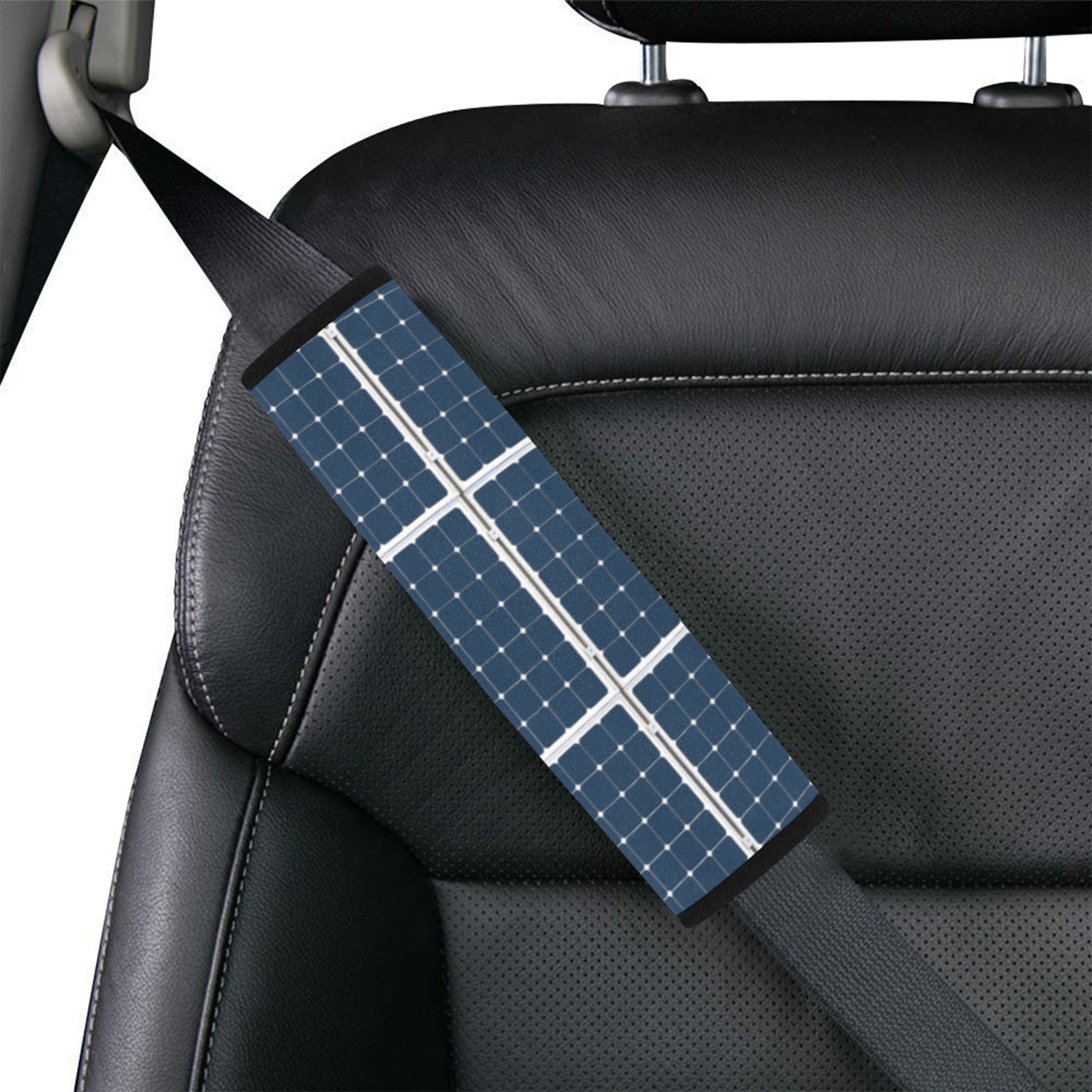 Sun Power Car Seat Belt Cover 7''x10'' (Pack of 2)