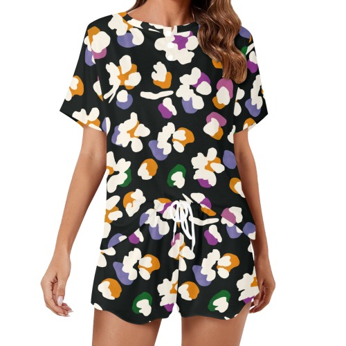 Modern flowers anima print DP02