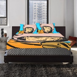 astronaut 3-Piece Bedding Set