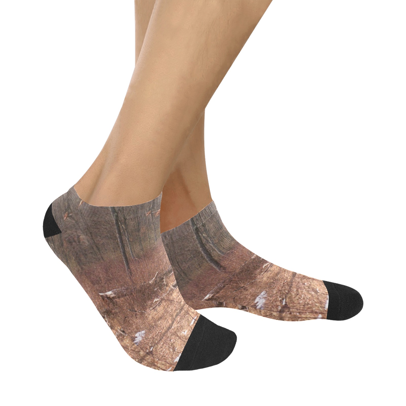 Falling tree in the woods Men's Ankle Socks