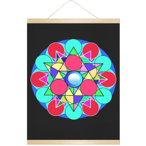 Abstract Star Flower