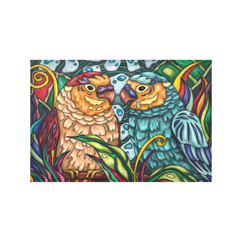 lovebirds Placemat 12’’ x 18’’ (Set of 2)