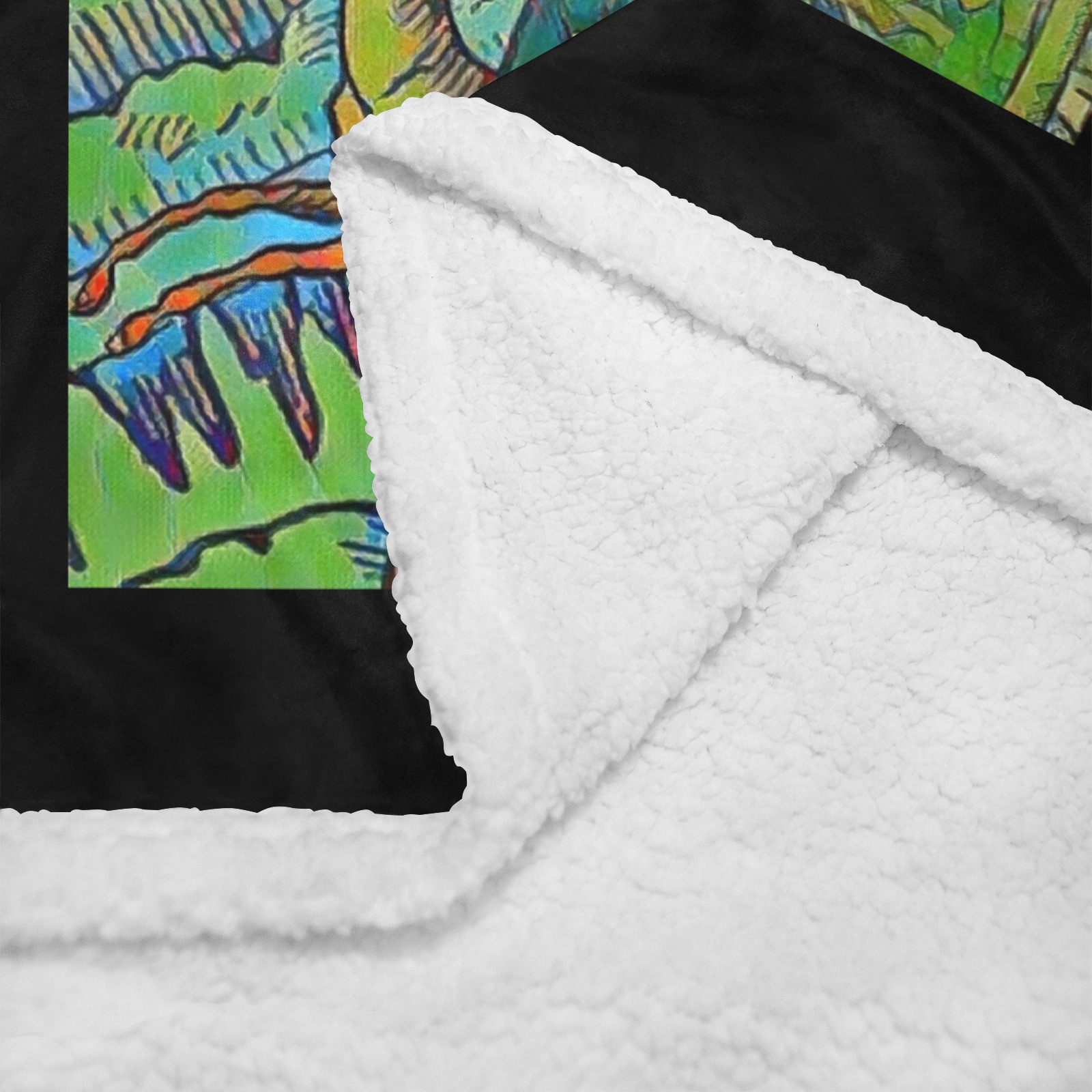 51428 Double Layer Short Plush Blanket 50"x60"