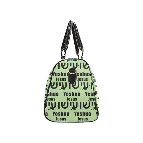Yeshua Light Olive Green Tote Bag New Waterproof Travel Bag/Small (Model 1639)
