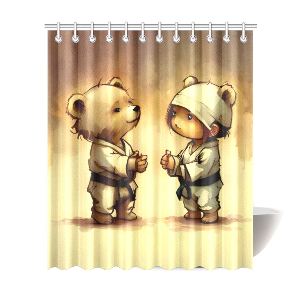 Little Bears 5 Shower Curtain 72"x84"