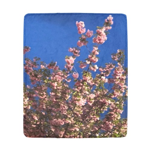 Cherry Tree Collection Ultra-Soft Micro Fleece Blanket 50"x60"