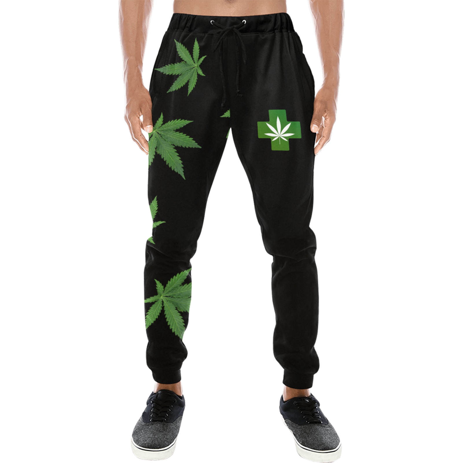 MEDICINE PANTS Men's All Over Print Sweatpants (Model L11)