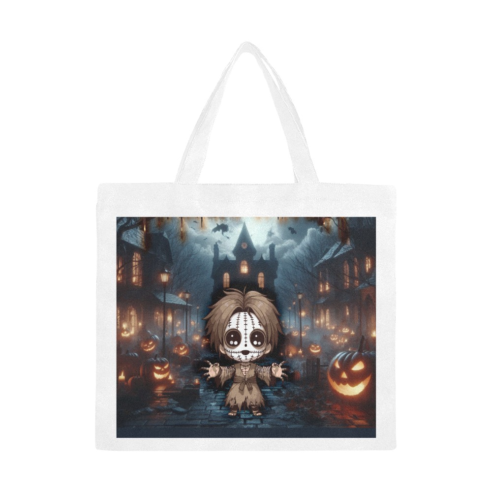 halloween_efChannel27 Canvas Tote Bag/Large (Model 1702)