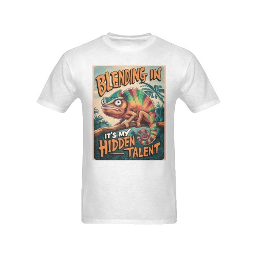 Blending In It’s My Hidden Talent Men's T-Shirt in USA Size (Front Printing Only)