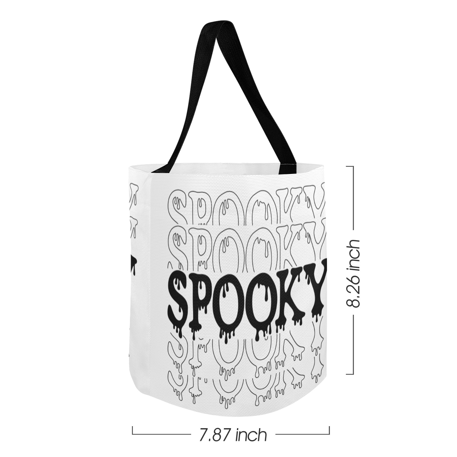 SPOOKY  TRICK OR TREAT BAG Halloween Candy Bag
