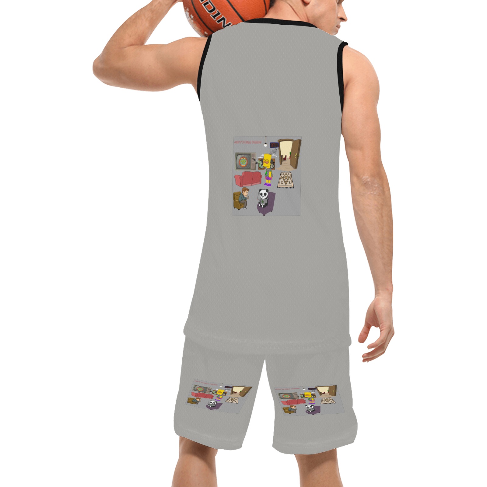Ghetto Kidz Famous Basketball Uniform with Pocket