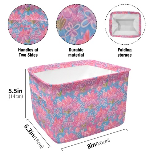 Pretty special pattern Facric Storage Basket