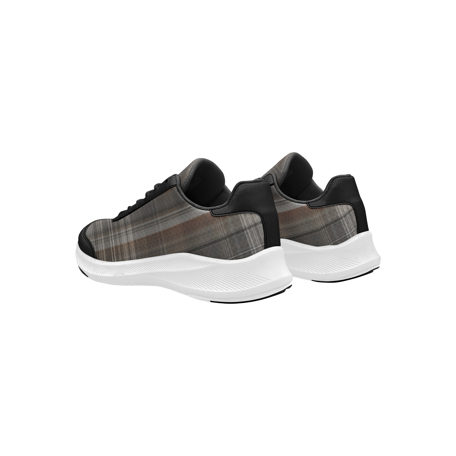 plaid 2022 Men's Mudguard Running Shoes (Model 10092)