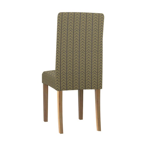 chevrons Removable Dining Chair Cover