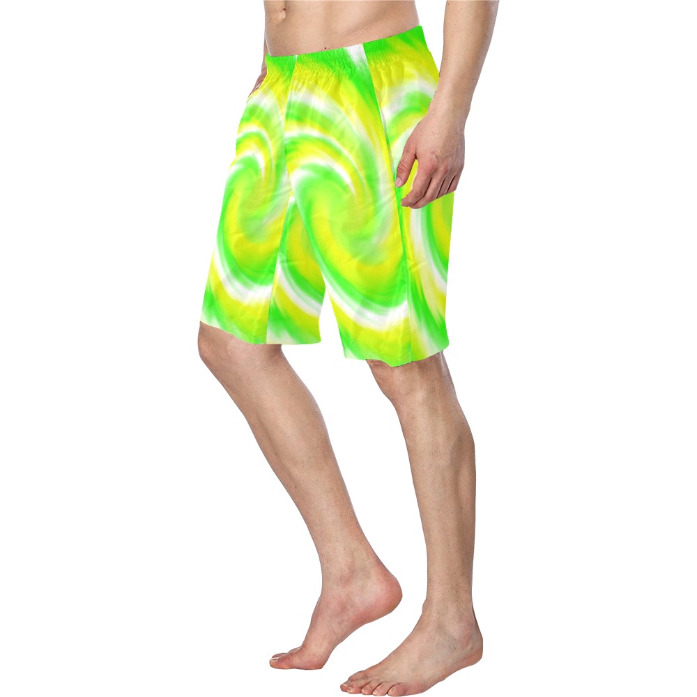 bañador hombre verde explosion Men's Swim Trunk (Model L21)