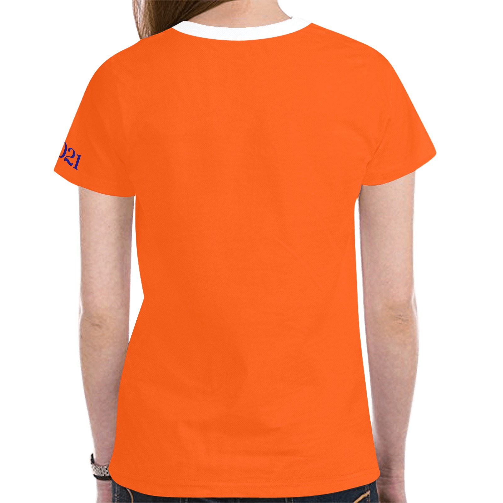 Psi Rho Split T-Shirt New All Over Print T-shirt for Women (Model T45)