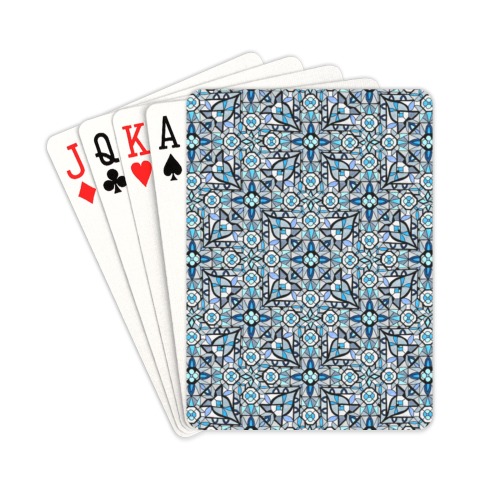 Moody Blue Playing Cards 2.5"x3.5"