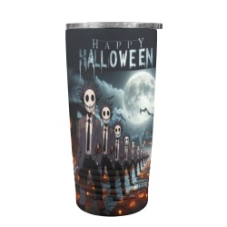 Happy Hello Ween 20oz Insulated Stainless Steel Mobile Tumbler