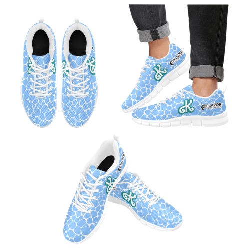 Ocean Wave Sneaker Collection 03 Men's Breathable Running Shoes (Model 055)