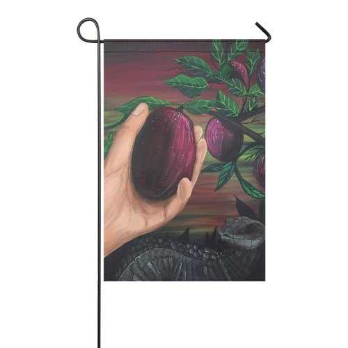 Forbidden Fruit Garden Flag 12‘’x18‘’(Twin Sides)