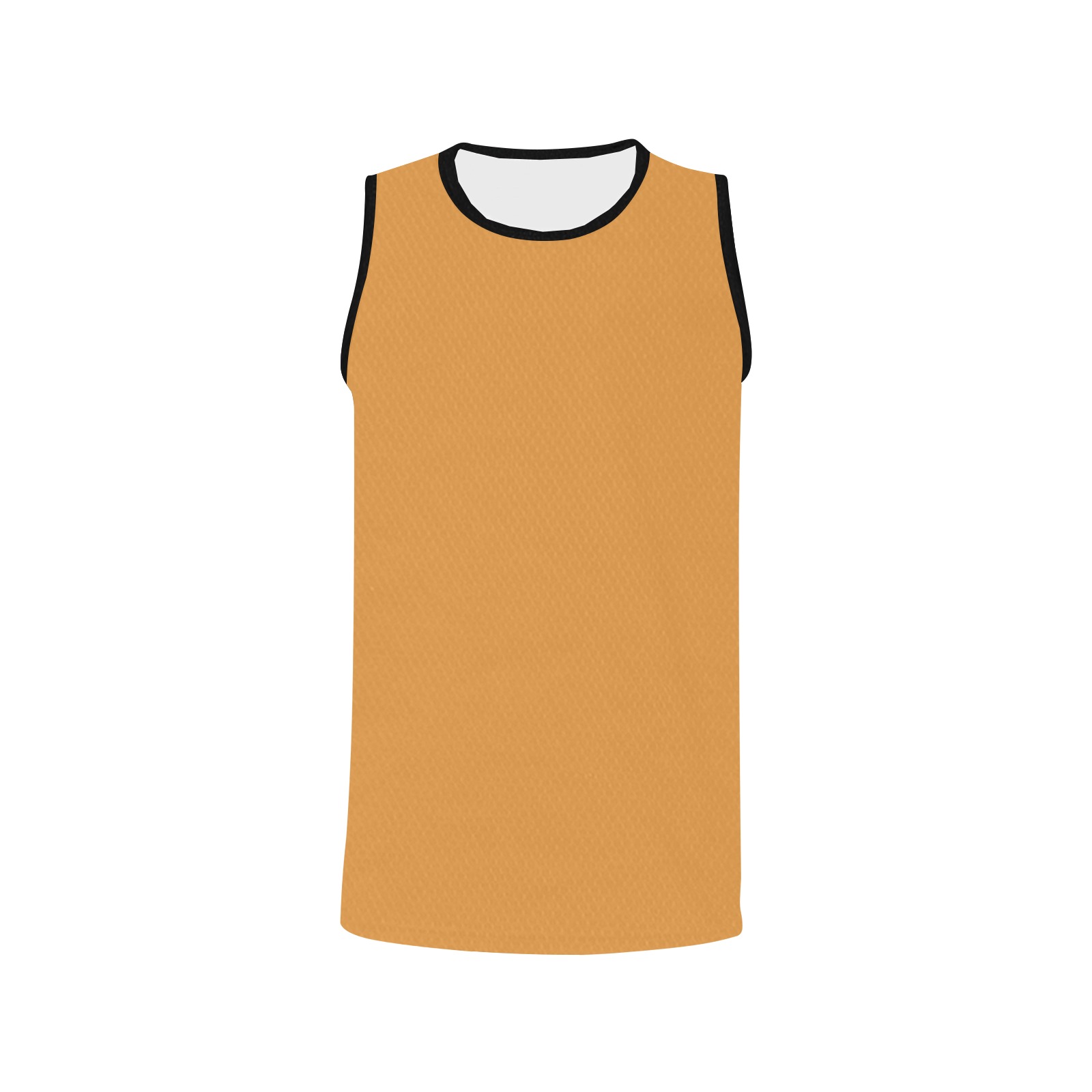 color butterscotch All Over Print Basketball Jersey