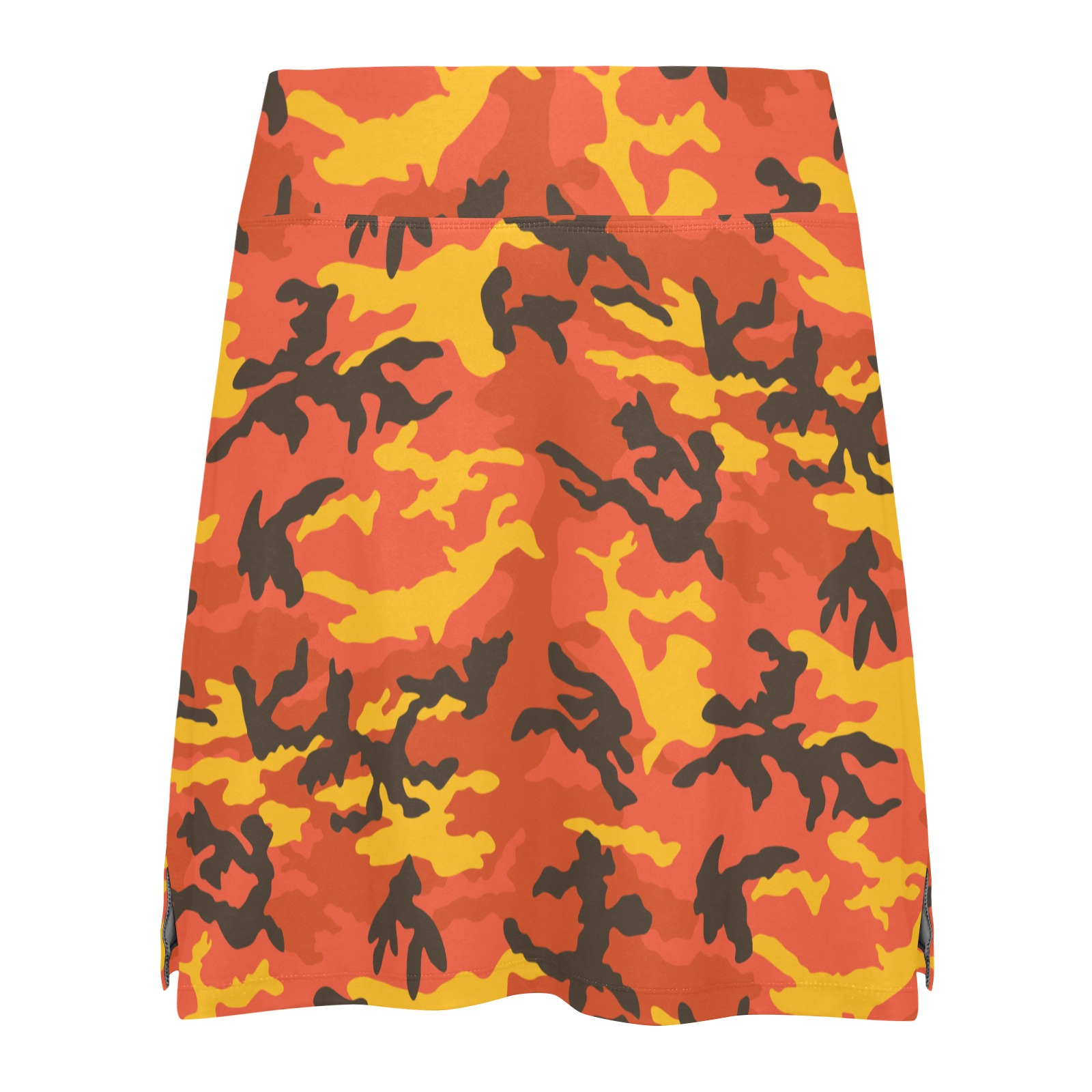 Forest-fire-ERDL Women's Athletic Skirt (Model D64)