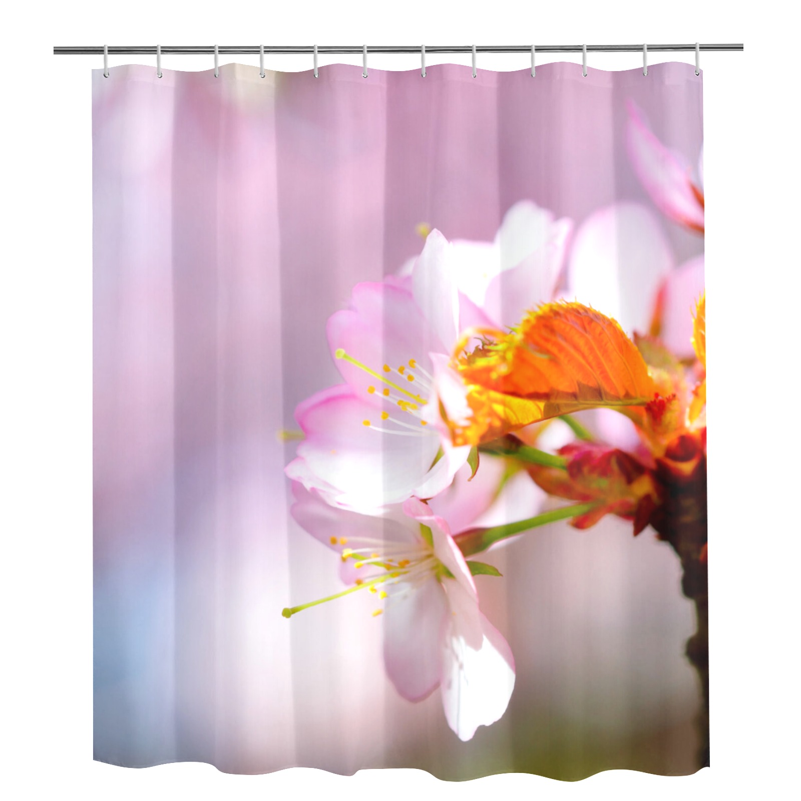 Sakura cherry blossom. The symbol of youth, beauty Shower Curtain 72"x84"