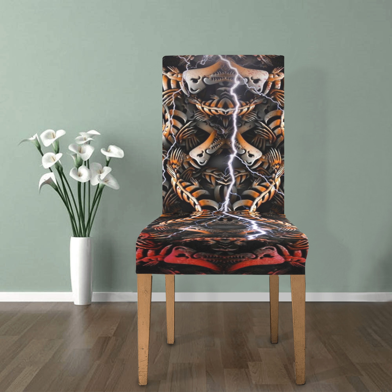 Crazy bei Artdream Removable Dining Chair Cover