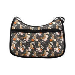 FLOWERY WILD CAT II -02 Crossbody Bags (Model 1616)