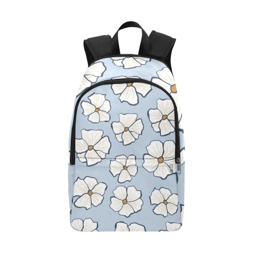 flowers Fabric Backpack for Adult (Model 1659)