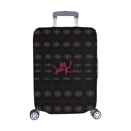 Traci K Pattered Black Luggage