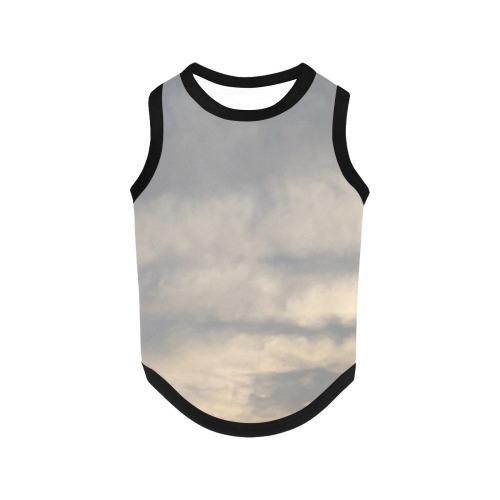 Rippled Cloud Collection All Over Print Pet Tank Top