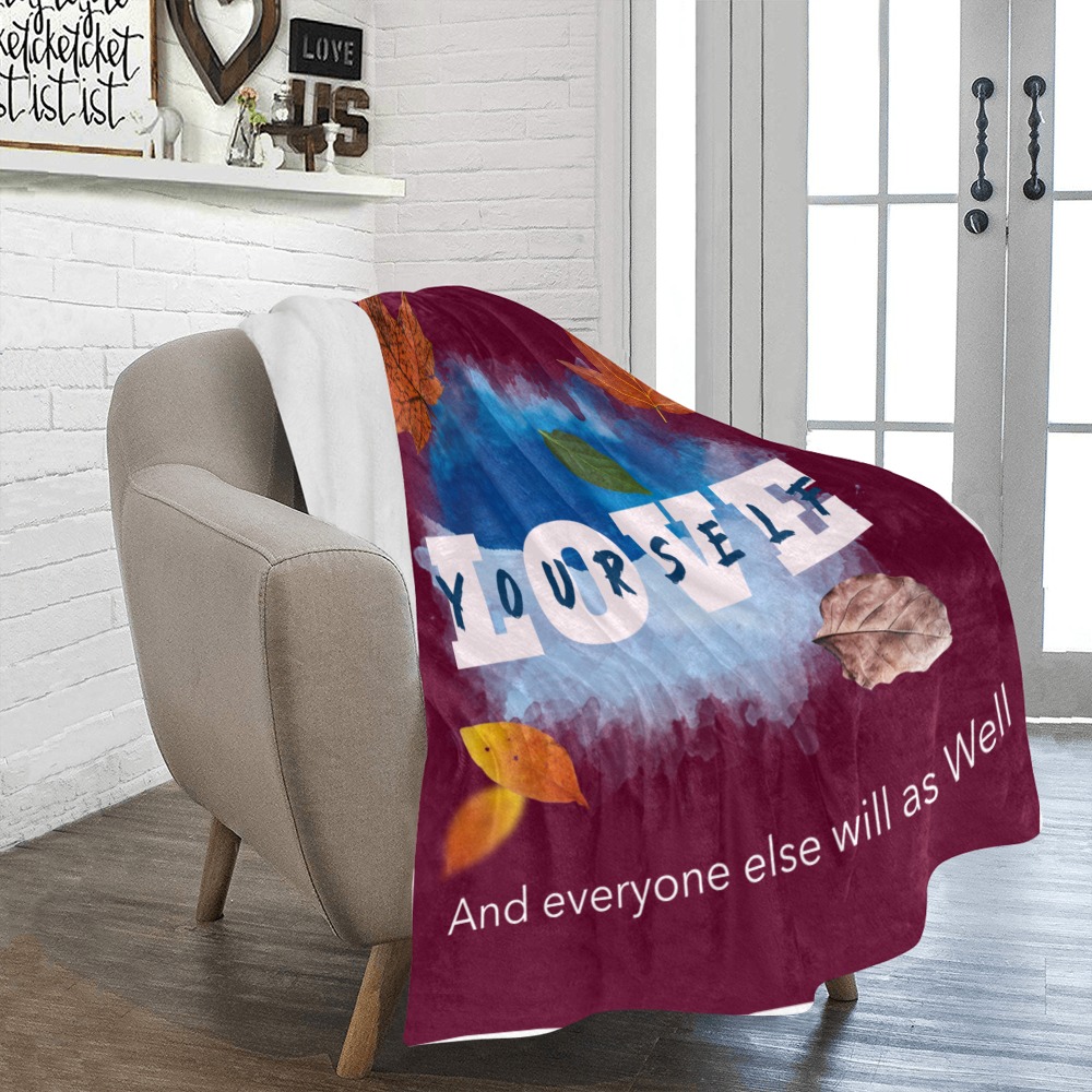 quote-poster-maker-to-design-love-posters-18c Ultra-Soft Micro Fleece Blanket 50"x60"