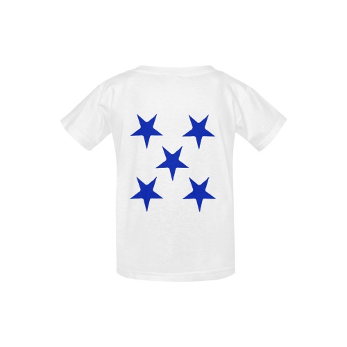 blue star lge Kid's  Classic T-shirt (Model T22)