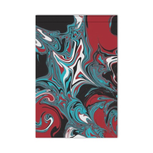 Dark Wave of Colors Garden Flag 12''x18'' (Two Sides Printing)
