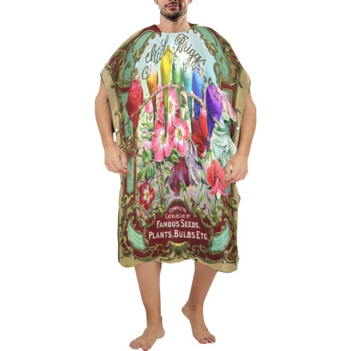 Famous Seeds and Birds Beach Changing Robe (Large Size)