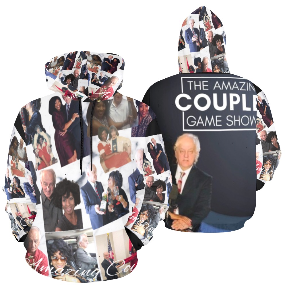 Amazing couples All Over Print Hoodie for Men (USA Size) (Model H13)