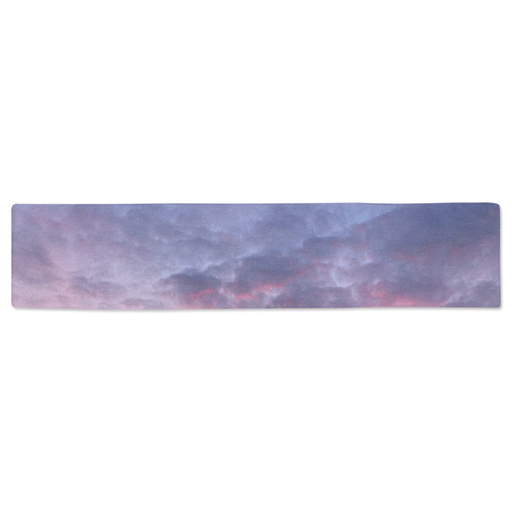 Morning Purple Sunrise Collection Table Runner 16x72 inch