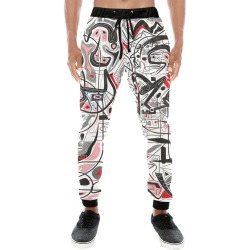 Model 2 Men's All Over Print Sweatpants (Model L11)