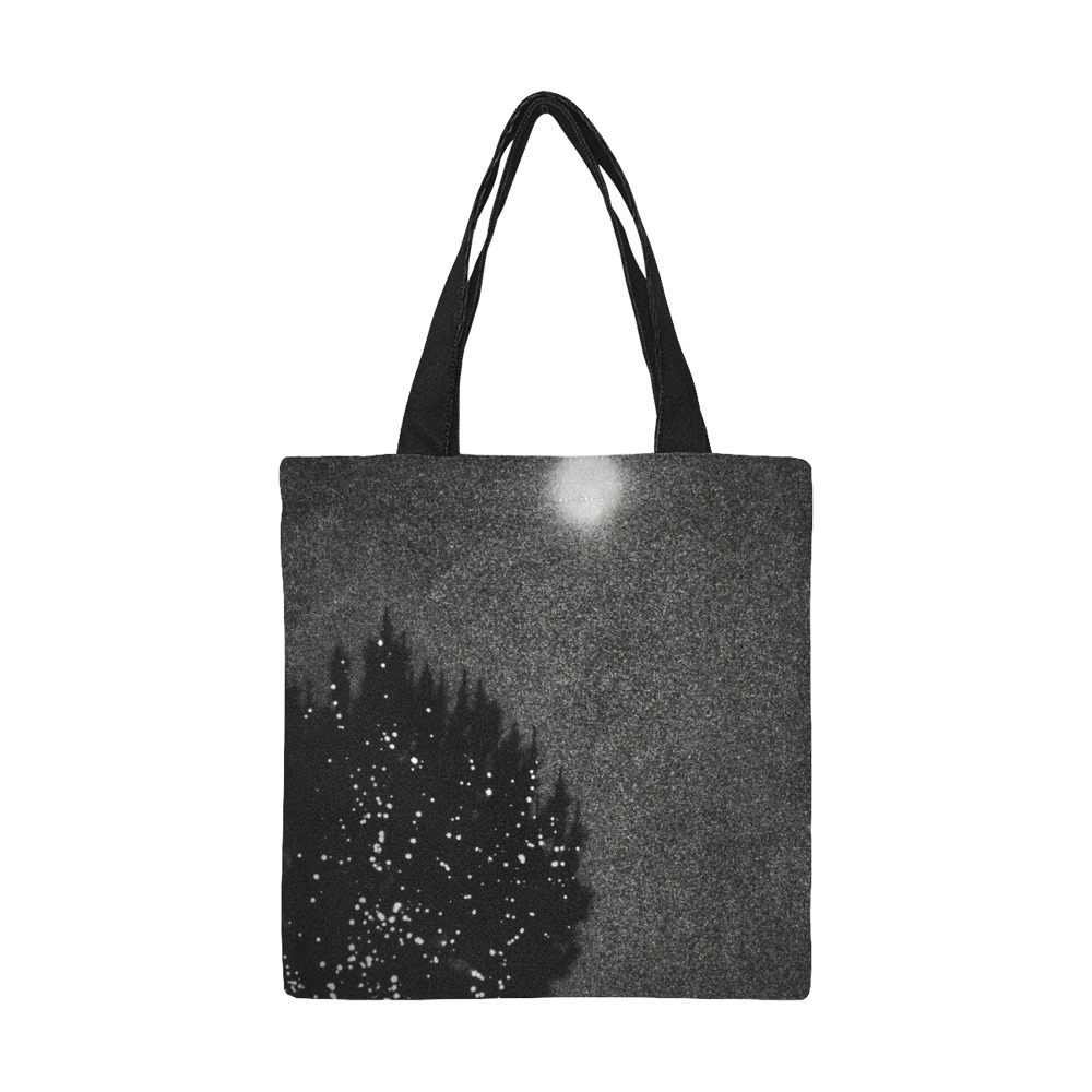 The Glow All Over Print Canvas Tote Bag/Small (Model 1697)