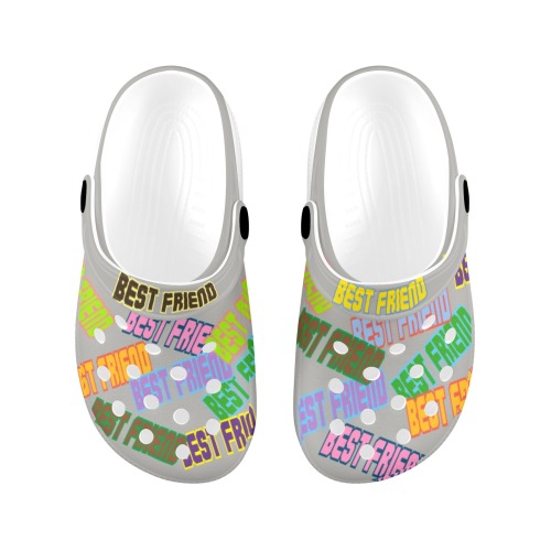 IMG_1479 Best Friend Clogs   Swipe with best friend Custom Print Foam Clogs for Kids