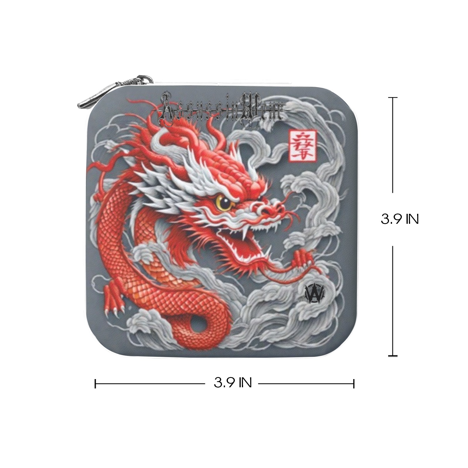 Chinese Dragon 567 Jewelry Box Custom Printed Travel Jewelry Box