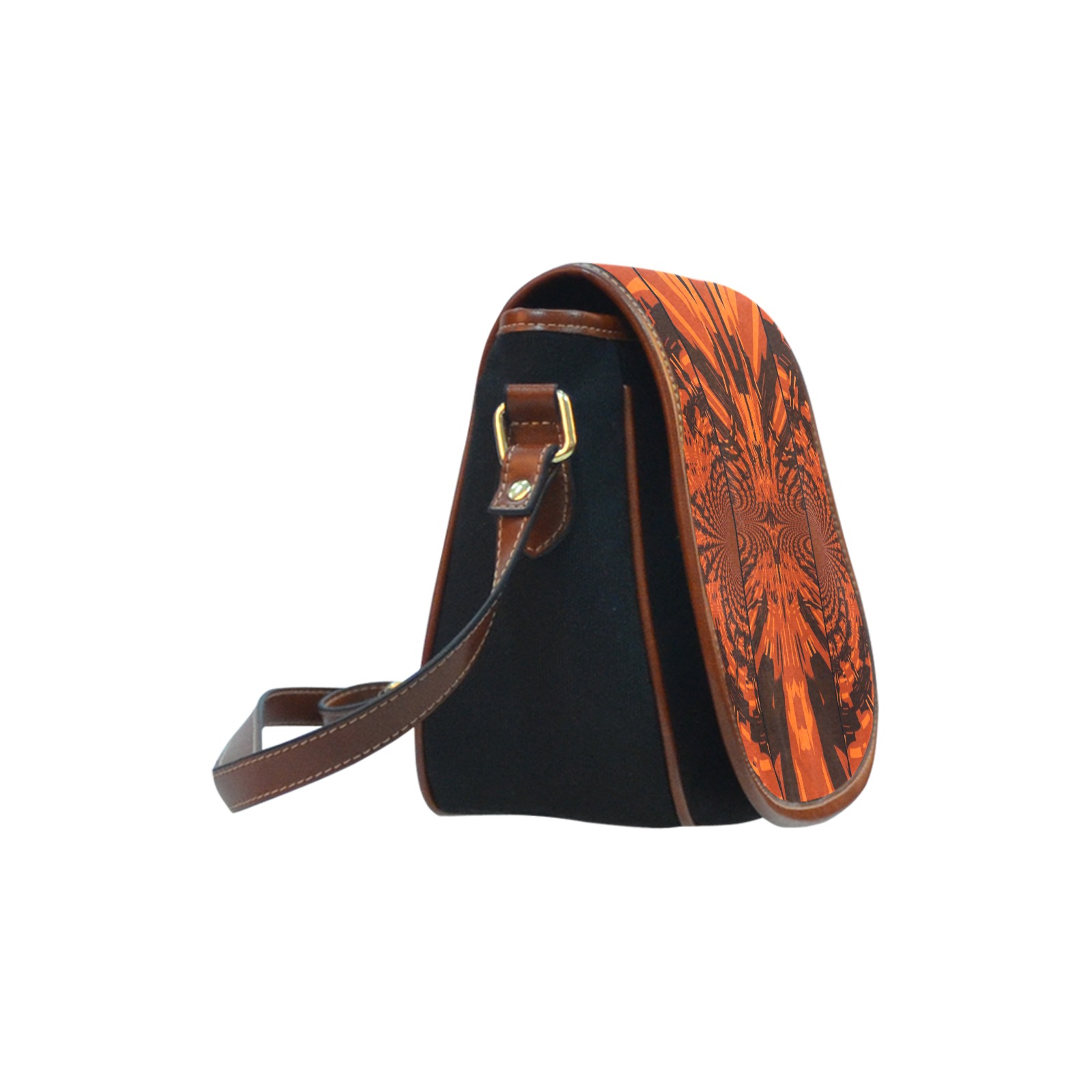 TribalLion Small Bag Saddle Bag/Small (Model 1649)(Flap Customization)