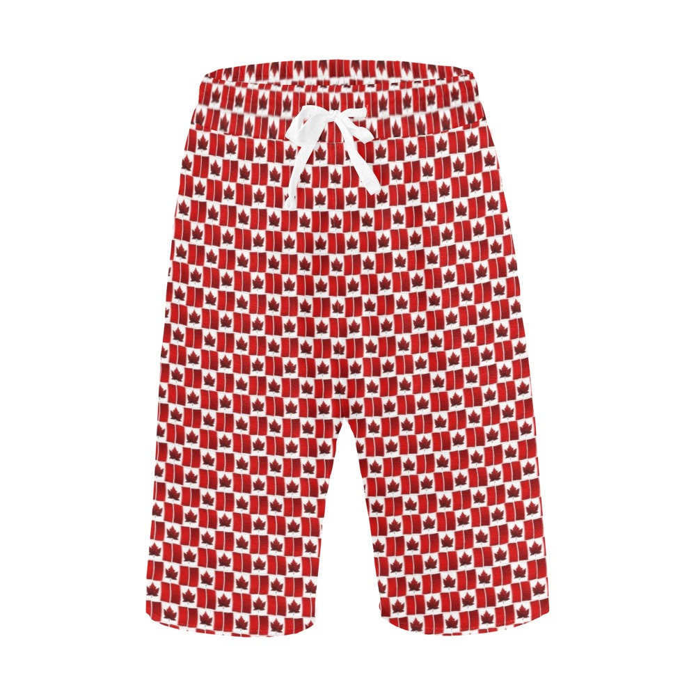 Canada Flag Shorts Canada Souvenir Men's All Over Print Casual Shorts (Model L23)