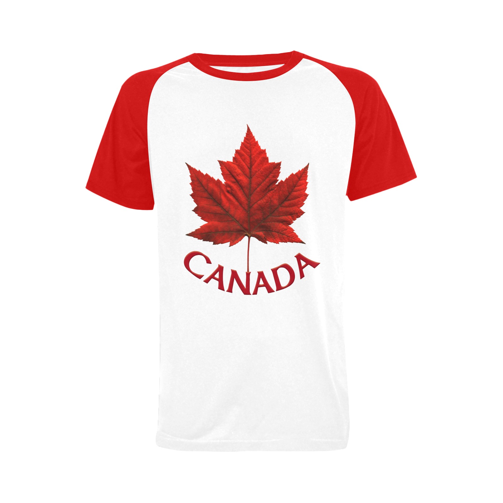 Canada Souvenir Raglan T-shirt Men's Raglan T-shirt (USA Size) (Model T11)