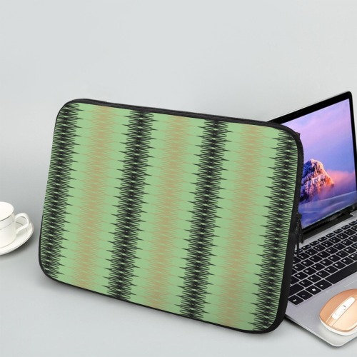 boho striped black beige